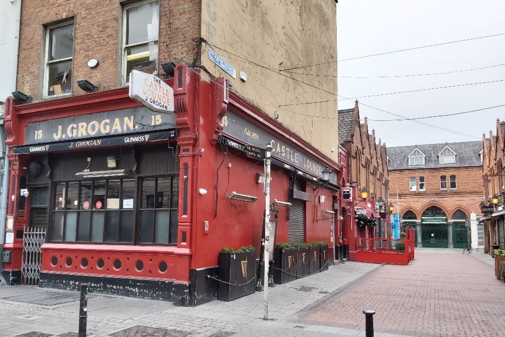 Grogan's pub on South William Street in Dublin