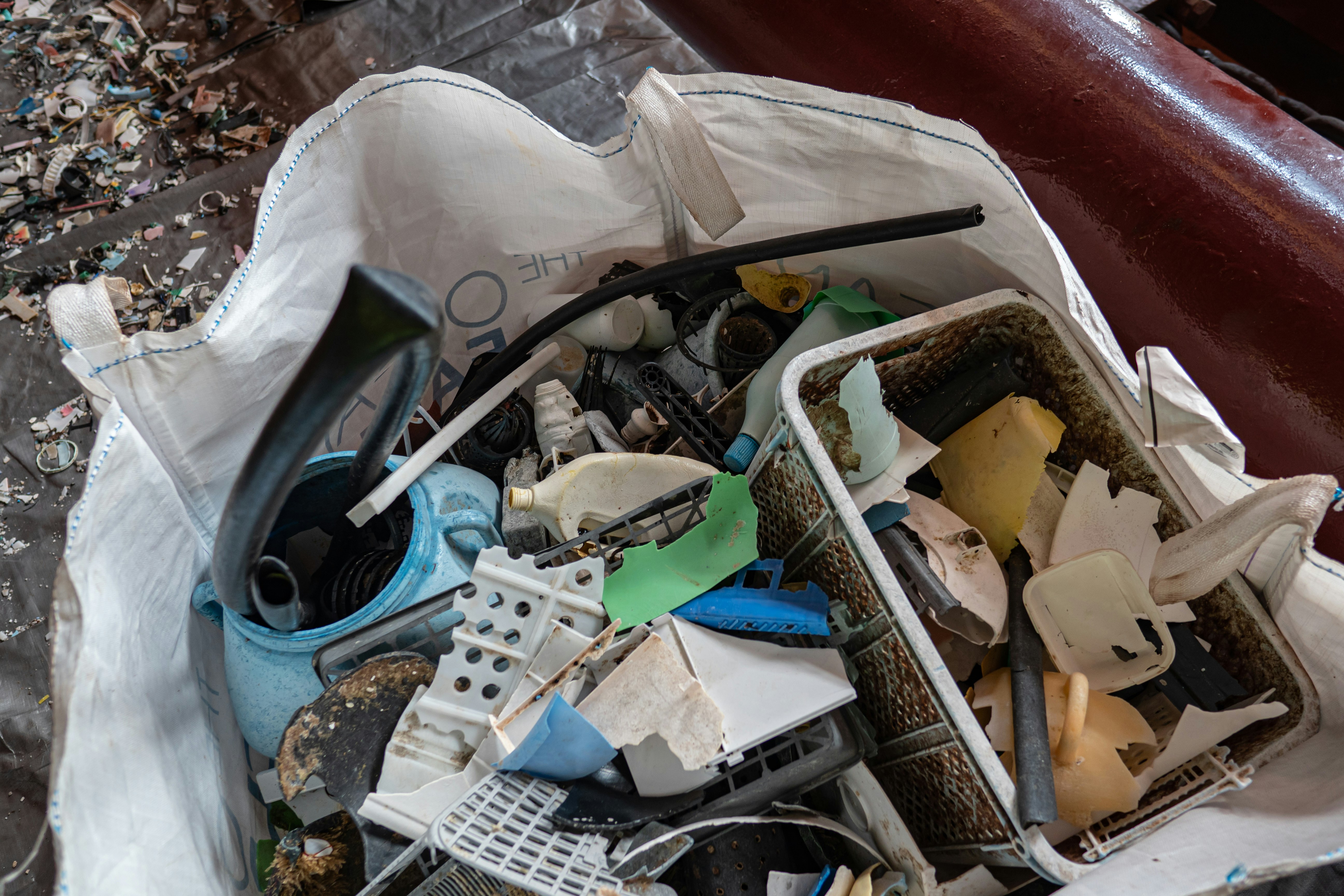 Debris collected from the sea.jpg