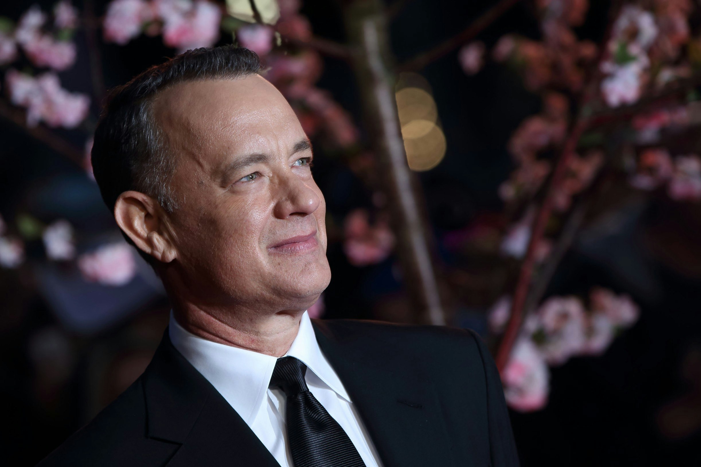 Actor Tom Hanks at an awards ceremony press call