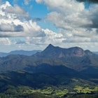 Mount Warning in Wollumbin National Park, from the Best of All Lookout in Springbrook National Park, Queensland, Australia – RM