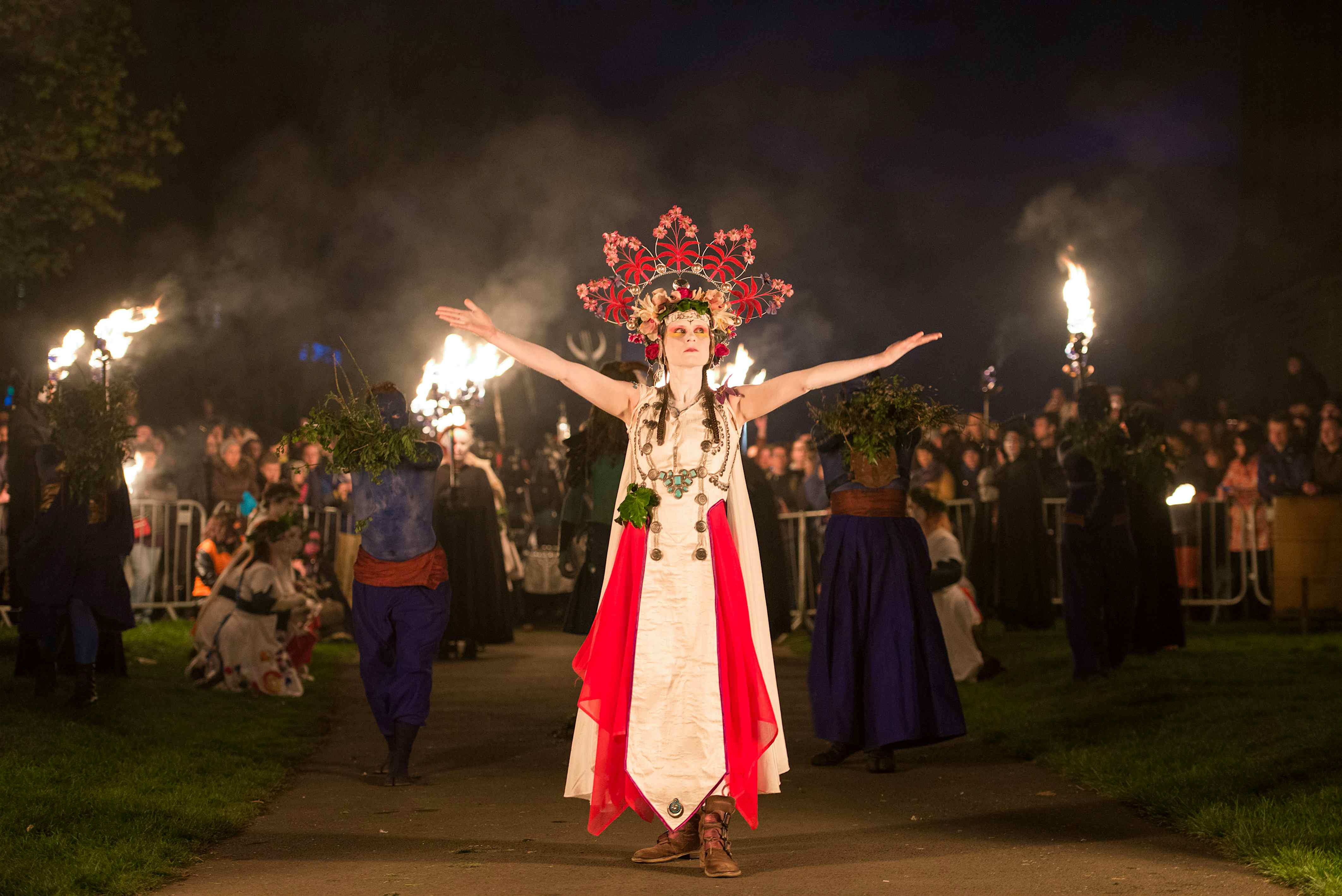 Edinburgh’s Beltane Fire Festival celebrates the rebirth of summer with