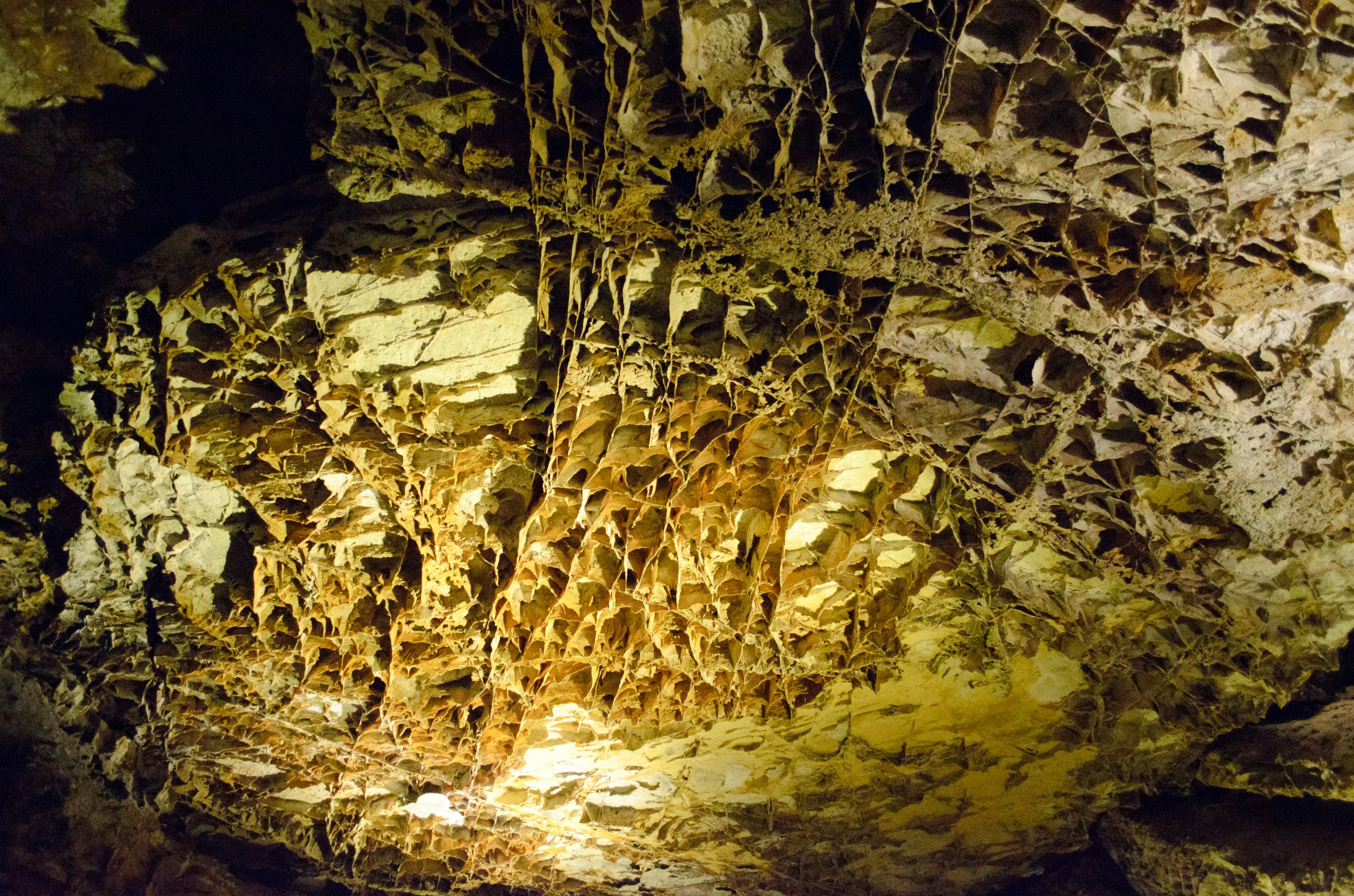 boxwork rock formations in Wind Cave.jpg
