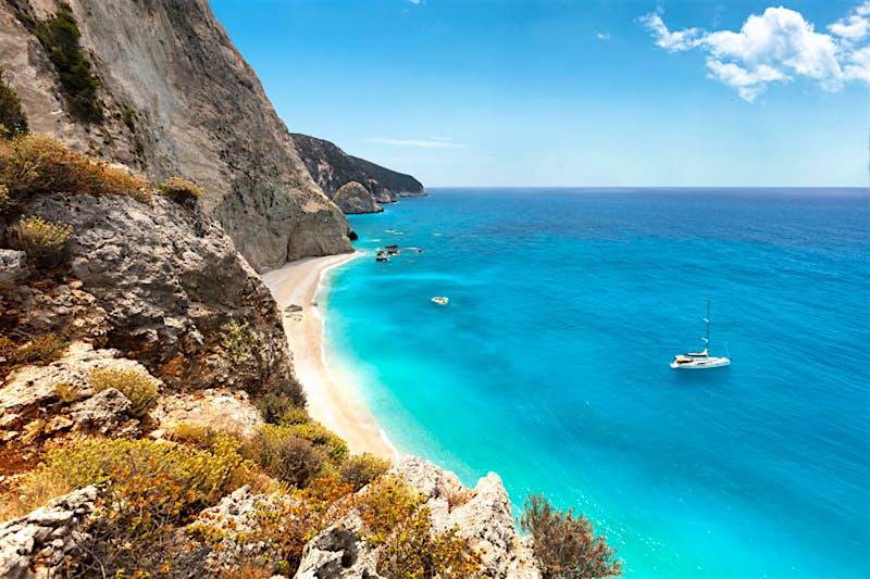 Places that will pay you to move there Greek beach