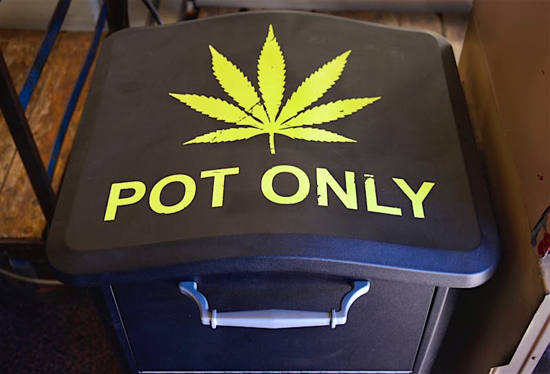 marijuana disposal bin at airport.jpg