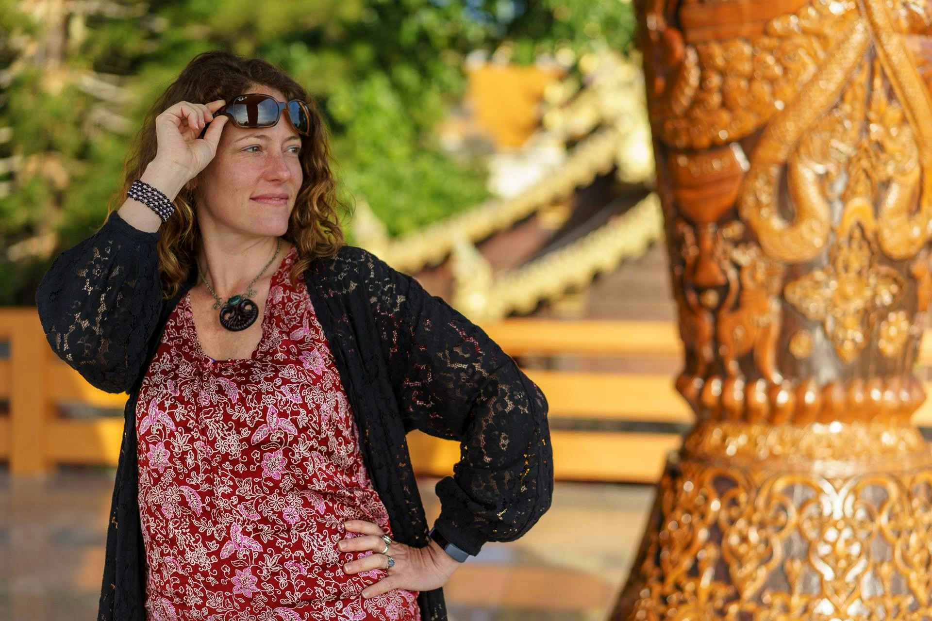 Nora has travelled full-time for 12 years, six of them solo © Nora Dunn