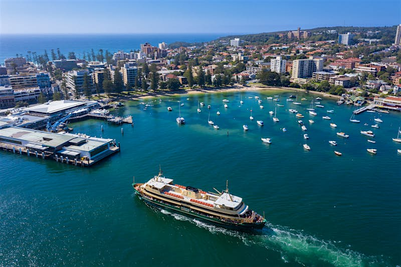 Aerial view of Sydney