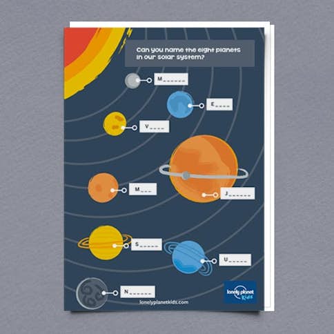 Activity Sheets Lonely Planet