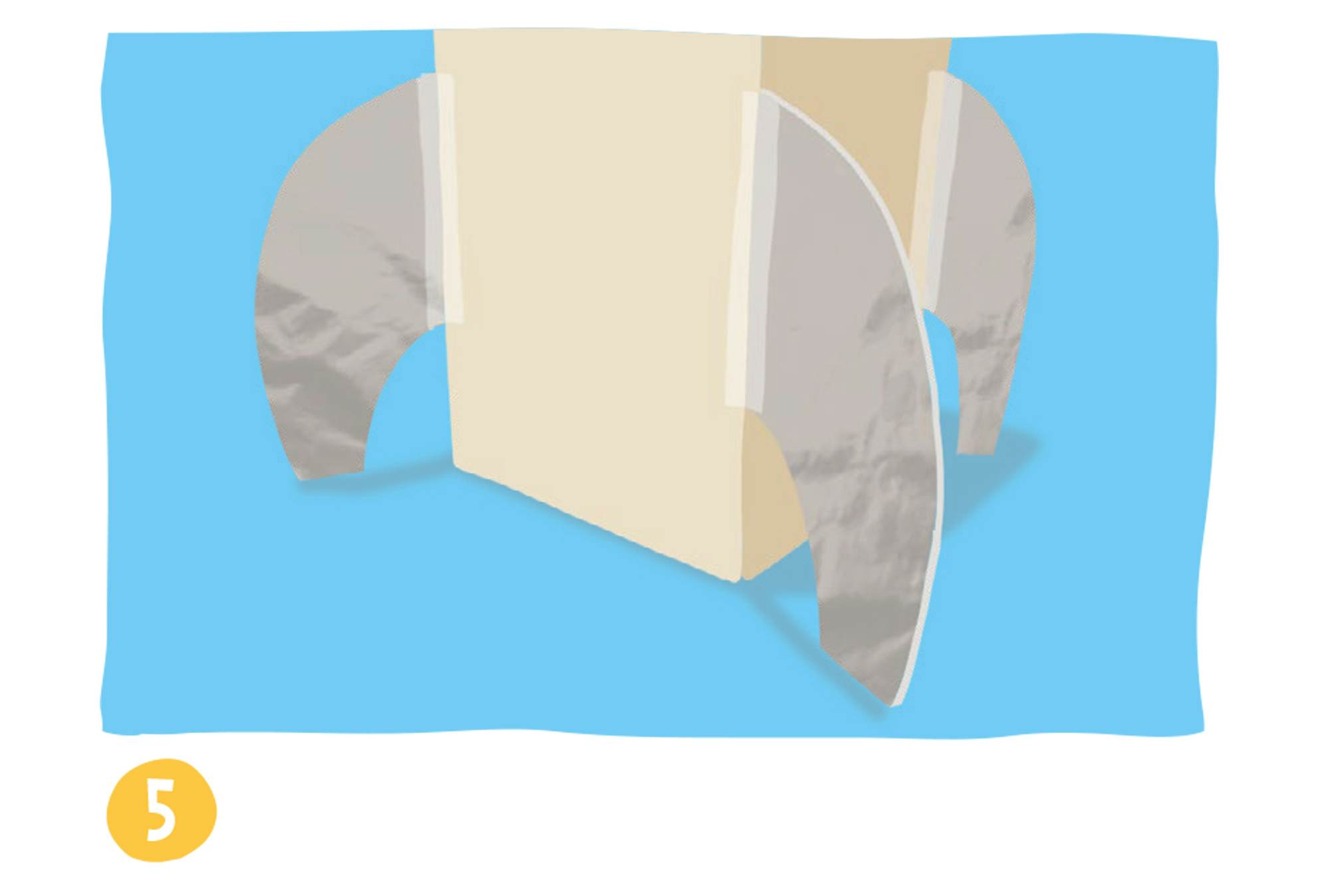 Kids Blog - Rocket Ship step 5