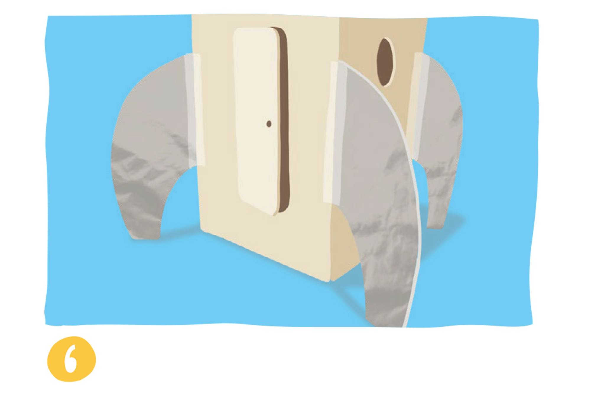 Kids Blog - Rocket Ship step 6