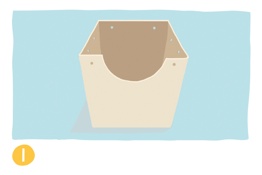 Build a hot-air balloon - step 1