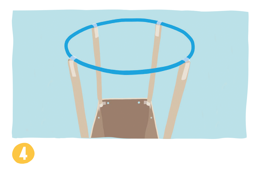 Build a hot-air balloon - step 4