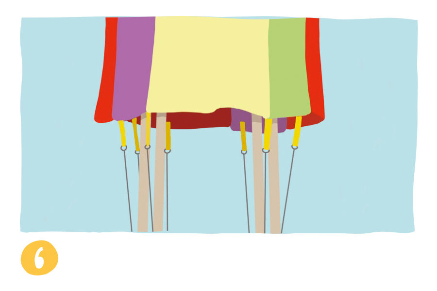 Build a hot-air balloon - step 6