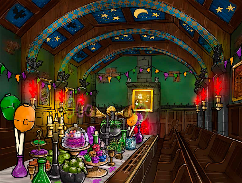 Kids Blog - Artist Impression of the Haunted House Monster Party at LEGOLAND Windsor Kids Blog - Artist Impression of the Haunted House Monster Party at LEGOLAND Windsor