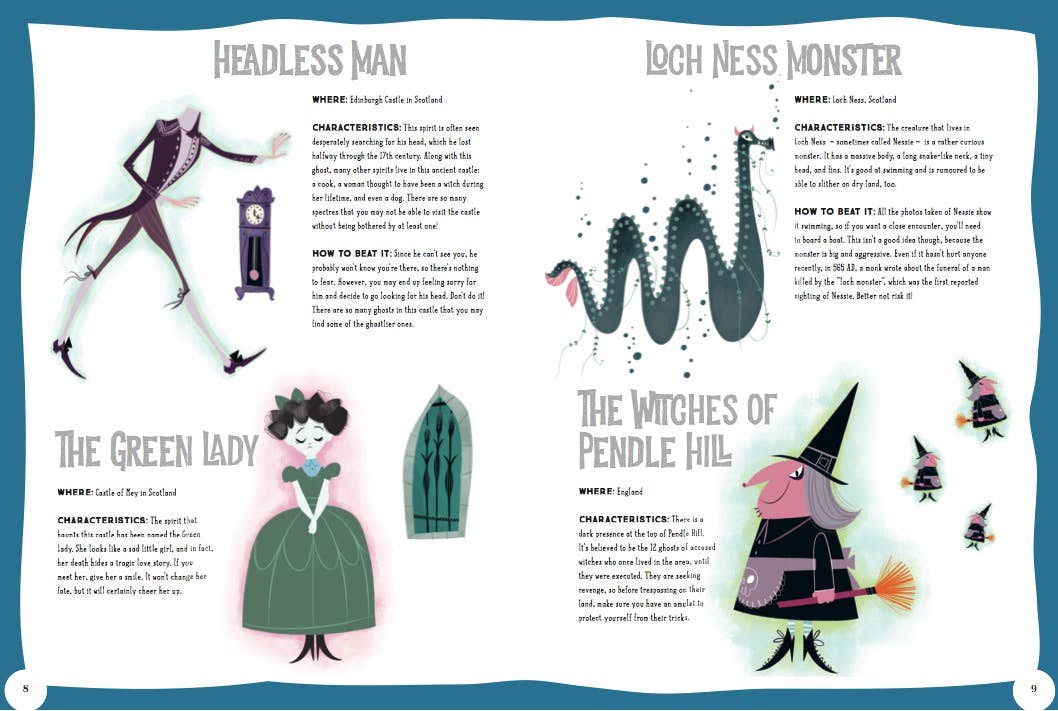 Spotlight On Atlas Of Monsters And Ghosts Lonely Planet