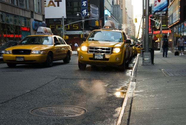 New York sidewalks deemed inaccessible for disabled persons. Image by S J Pinkney / CC BY 2.0
