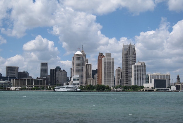 Detroit begins the court battle over it's uncertain future. Image by Bernt Rostad / CC BY 2.0
