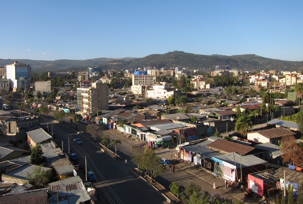 Addis Ababa under threat of attack.