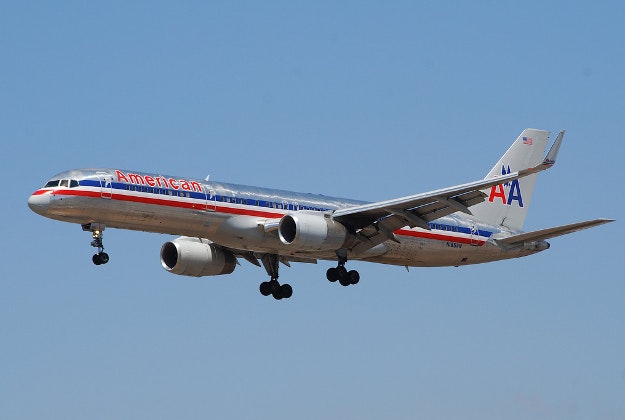 A calm but close call for American Airlines as as cabin panels crack.  