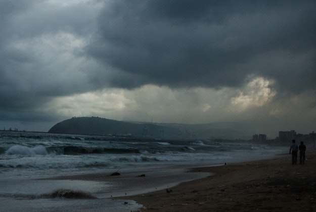 Andhra Pradesh clearing up after cyclone.