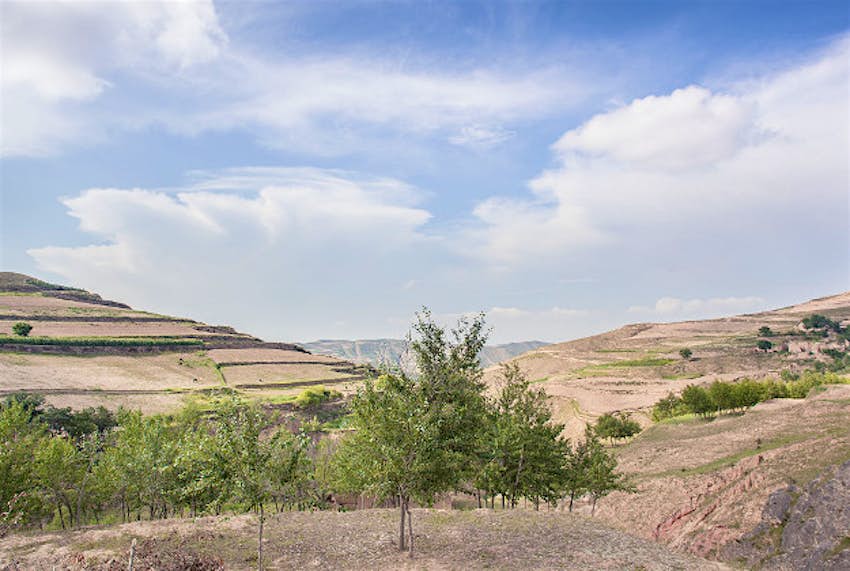 Travel News - Gansu Province The landscape of the Gansu province.
