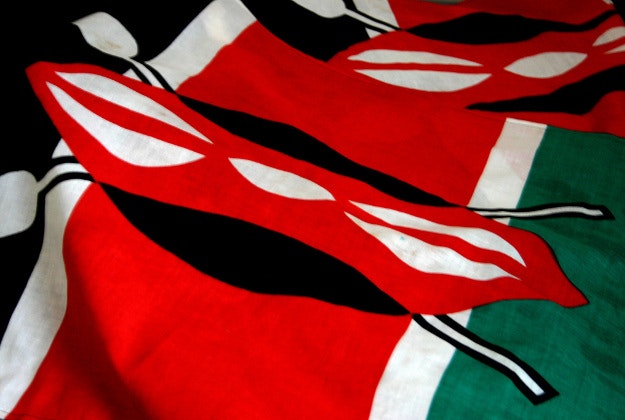 Kenyan flag.