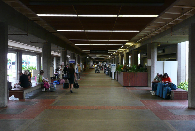 Maui airport security find cannon barrel in luggage.