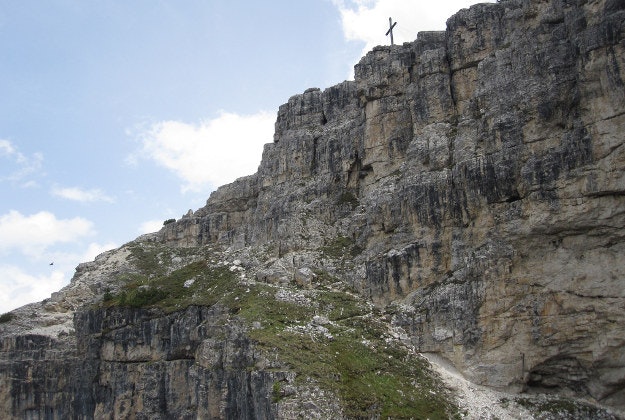 The northern summit of Monte Piana.