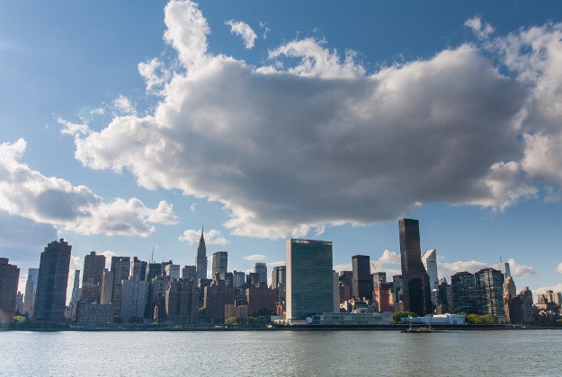 New York's iconic city skyline. Image by Martin de Lusenet / CC BY 2.0