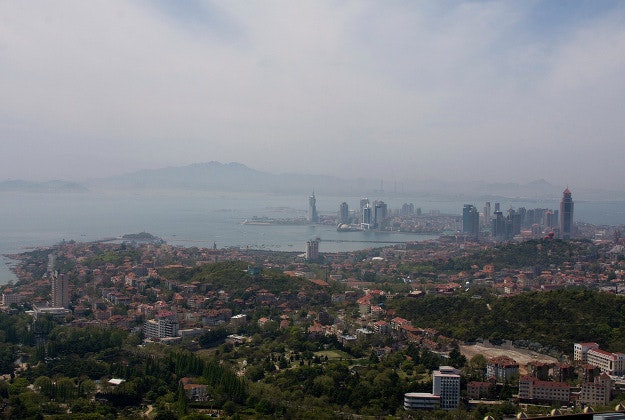Coastal Qingdao, China's best tourist city.