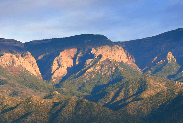 Sandia Mountains, New Mexico.