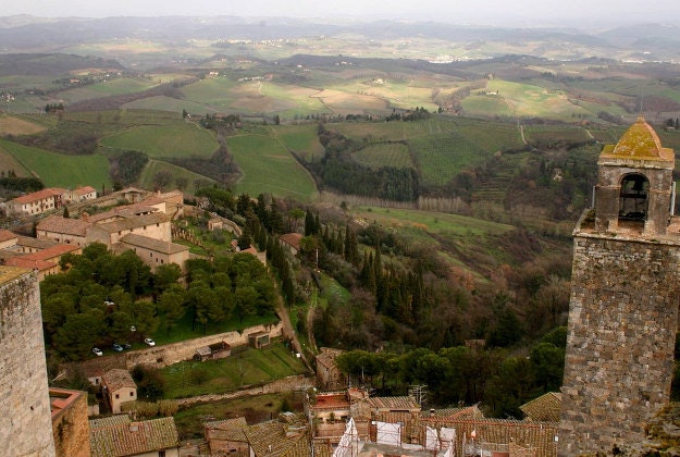 Flooding in Genoa has now spread to Tuscany.