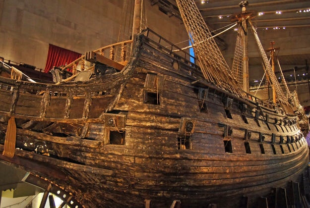 Vasa warship.