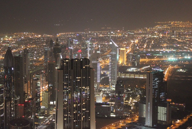 View from Burj Khalifa.