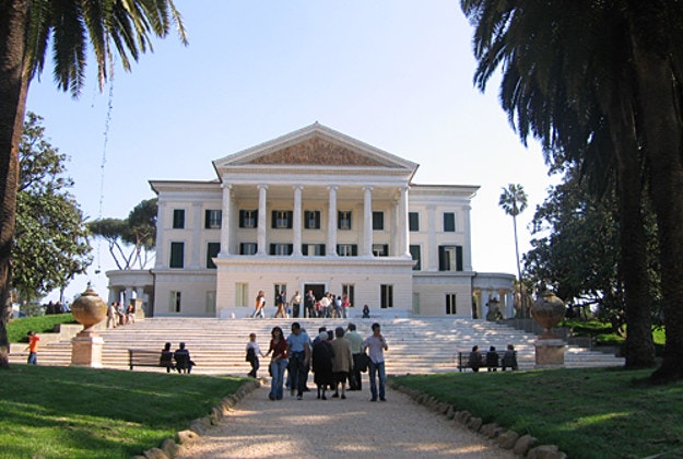 Mussolini's Villa Torlonia.