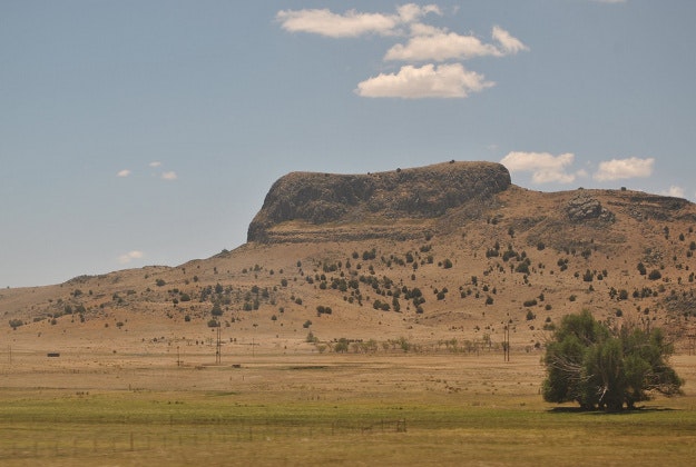 Wagon Mound on the Santa Fe Trail