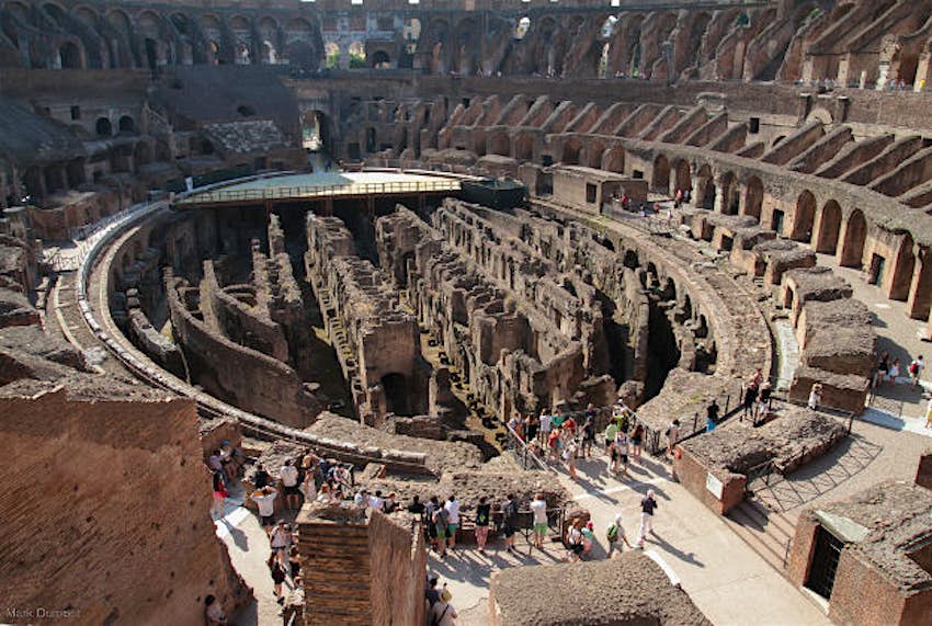 Travel News - Colosseum Rome's Colosseum to get its arena floor restored.