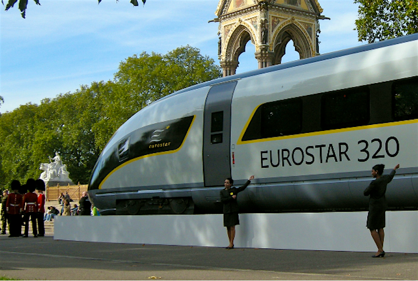 Travel News - Eurostar# Eurostar unveils new cutting-edge high speed train. Image by Eurostar