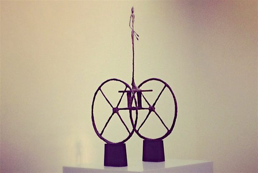 Travel News - Giacometti Giacometti's sculpture The Chariot.