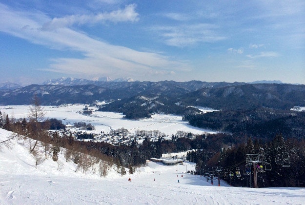 The Hakuba ski centre.