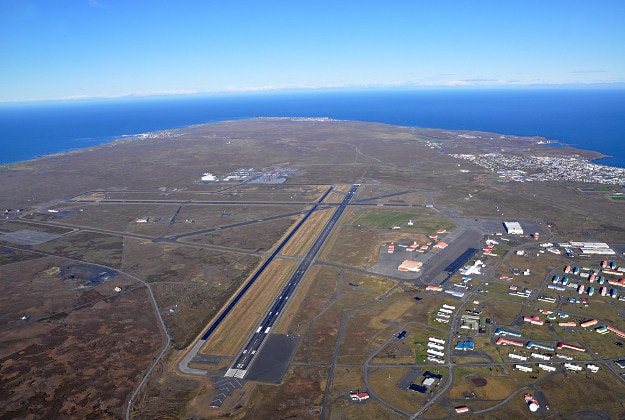 Reykjavik's Keflavík International Airport.