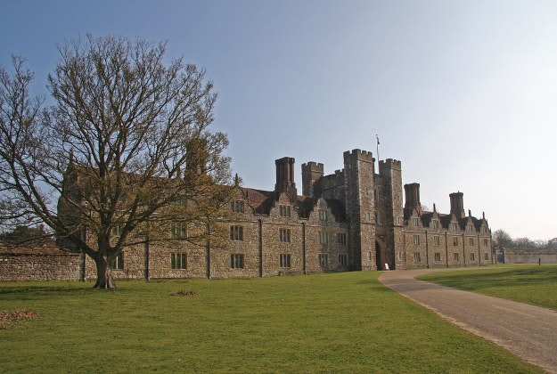 Knole stately home in Kent.
