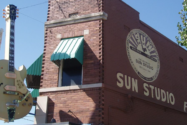 Sun Studios, Memphis where Elvis made his first record.