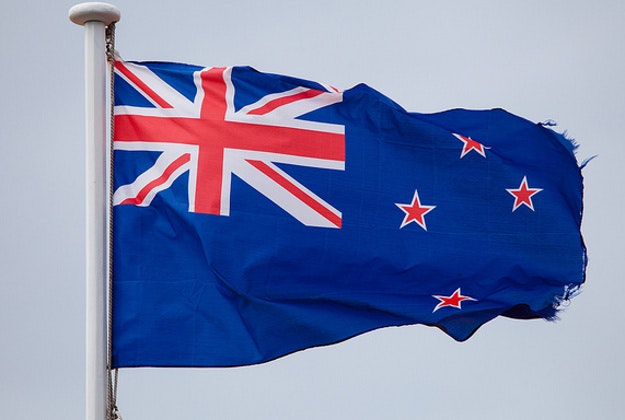New Zealand flag.