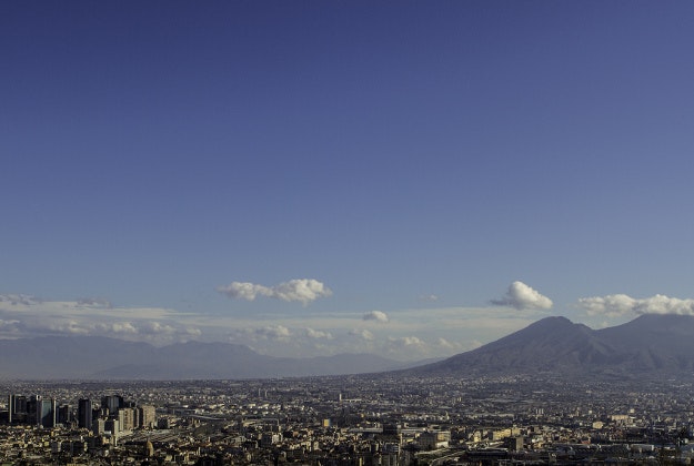 An view over Naples.