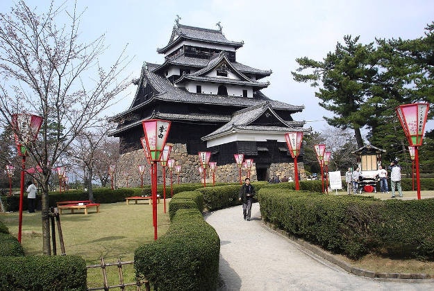 Matsue Castle in the Shimane Prefecture.
