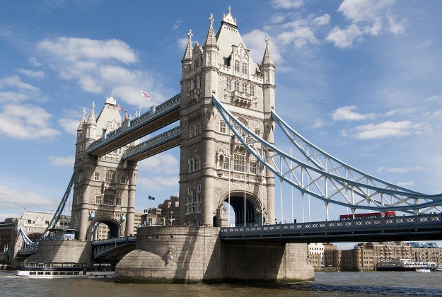 London's iconic Tower Bridge.