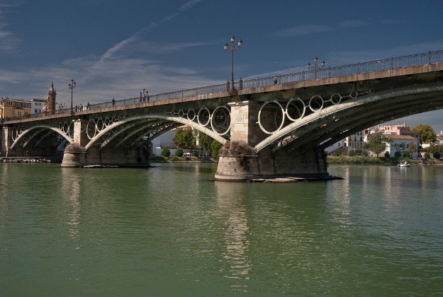 The Triana Bridge, Seville.