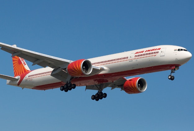 Air India plane narrowly misses un-manned drone.