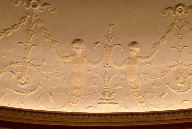 Ceiling, Cafe Edison, New York.