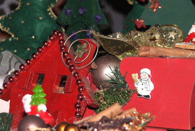 Christmas decorations from Serbia.